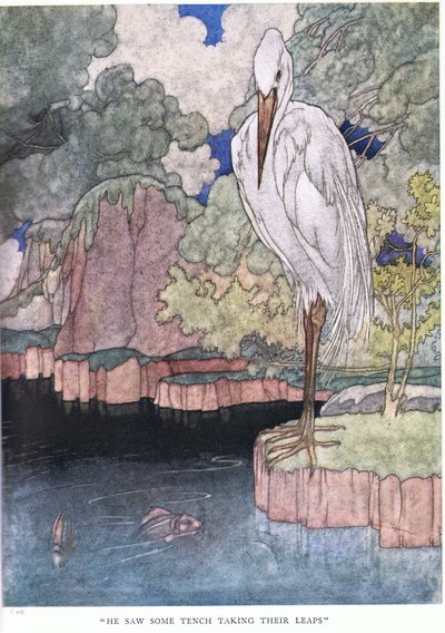 Er sah einige Schleien springen von Charles Robinson