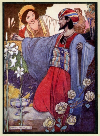 Illustration für The Rubaiyat Of Omar Khayyam von Charles Robinson