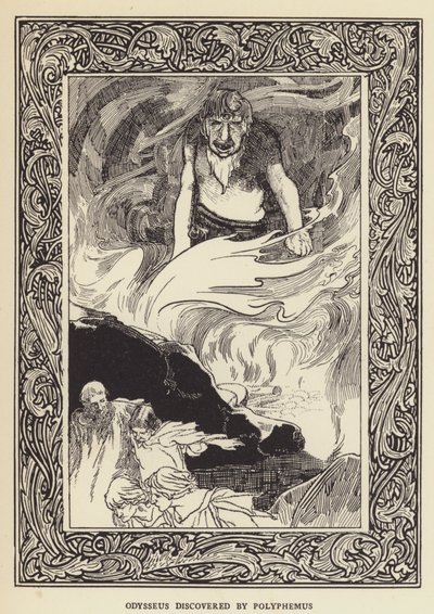 Odysseus entdeckt von Polyphemus von Sir John Charles Robinson