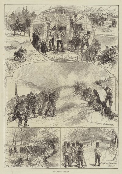 Die Herbstkampagne von Sir John Charles Robinson