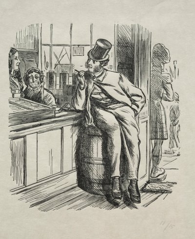 Was aus dem Mord an einem reichen Onkel zu Weihnachten wurde, 1865 von Charles Samuel Keene