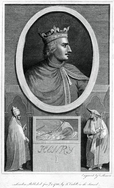 Heinrich I., König von England, 1788 von Charles Sherwin