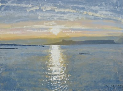Sonnenuntergang Meer von Charles Simpson