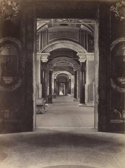 Bibliothek des Vatikans, ca. 1860 von Charles Soulier