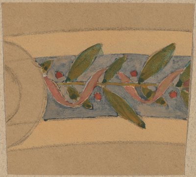 Studie für ein Randdesign von Charles Sprague Pearce