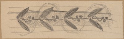Studie für ein Randdesign von Charles Sprague Pearce