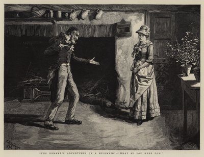 Die romantischen Abenteuer einer Milchmagd, Was machst du hier von Charles Stanley Reinhart