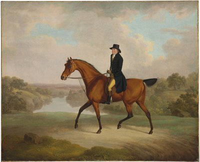 William Yates, Esq., von Springside, auf seinem Lieblingspferd von Charles Towne