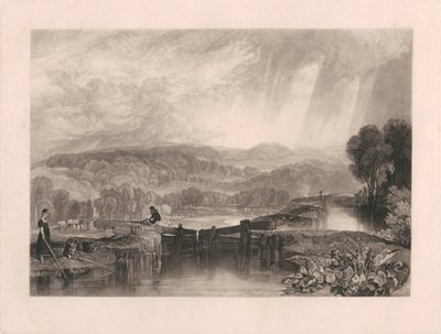 More Park aus Flüsse von England von Charles Turner
