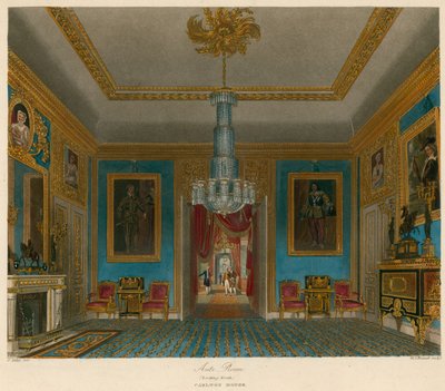 Vorzimmer, Carlton House, London, Blick nach Norden von Charles Wild