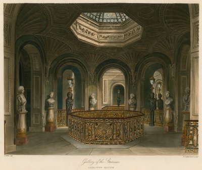 Galerie der Treppe, Carlton House, London von Charles Wild