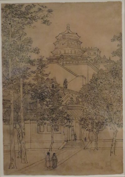 Sommerpalast, Peking von Charles William Bartlett
