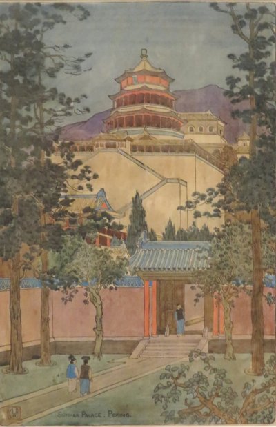 Sommerpalast, Peking von Charles William Bartlett