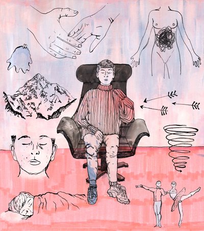 Therapie Illustration von Charlotte Orr