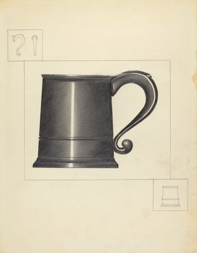 Zinnkrug von Charlotte Winter