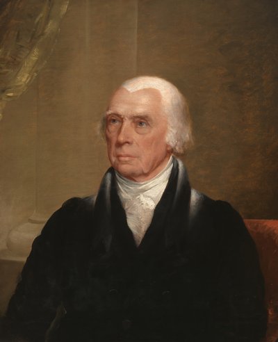 James Madison (1751-1836), ca. 1829-30 von Chester Harding