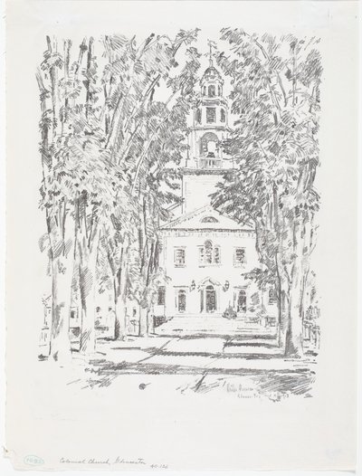 Kolonialkirche, Gloucester von Childe Frederick Hassam