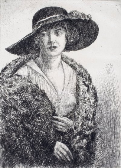 Fräulein Erminie Gagnon von Childe Hassam