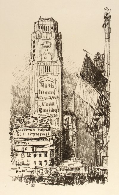 New Yorker Blumenstrauß von Childe Hassam