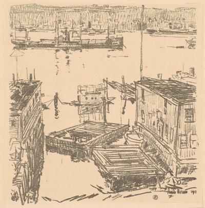 Nordfluss von Childe Hassam