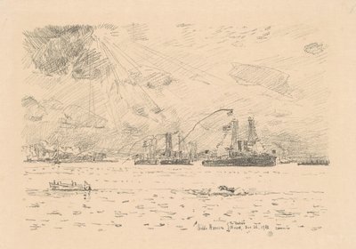 Rückkehr der Flotte von Childe Hassam