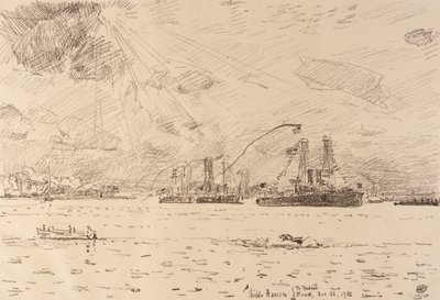 Rückkehr der Flotte von Childe Hassam