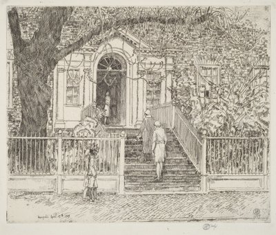 Das Chase-Haus von Childe Hassam