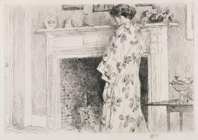 Der weiße Kimono von Childe Hassam