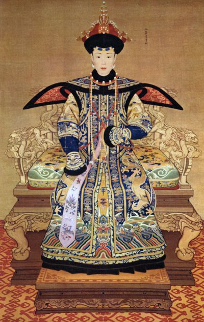 Porträt der chinesischen Kaiserin, 1600 von Chinese School