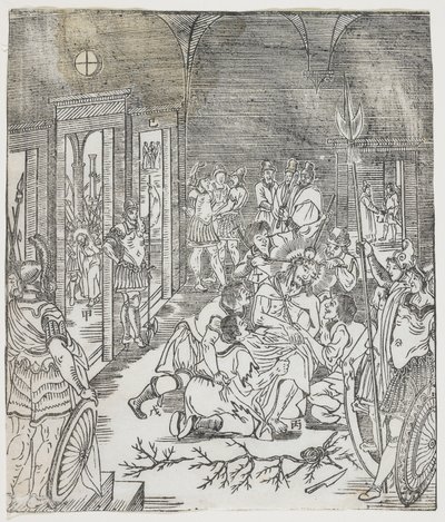 Die Verspottung Christi, 1637 von Chinese School