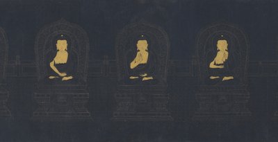 Die sieben Buddhas der Vergangenheit, möglicherweise Ming-Dynastie von Chinese School