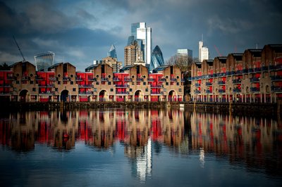 Dramatische Londoner Skyline-Reflexionen von Chris Hamilton