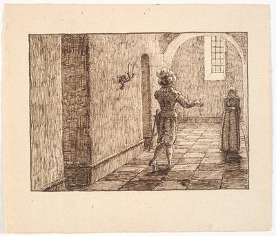 Illustration zu St. St. Blicher, Die drei Heiligenabende von Christen Dalsgaard
