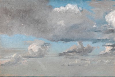 Studie von Wolken von Christen Købke