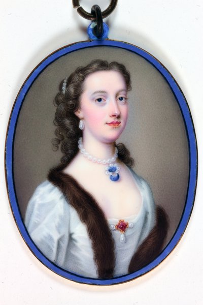 Lady Margaret Cavendish-Holles-Harley, Herzogin von Portland von Christian Friedrich Zincke