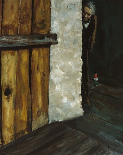 Erwartung (Großvater kommt) von Christian Krohg