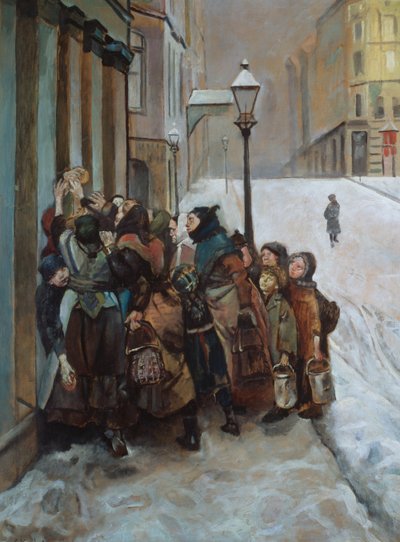 Der Kampf ums Dasein von Christian Krohg