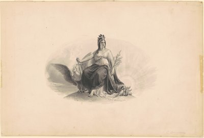 Entwurf für ein Emblem der Vereinigten Staaten von Amerika von Christian Schussele