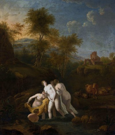 Das Bad der Nymphen von Christian Wilhelm Ernst Dietrich
