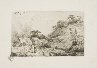Das Kornfeld (Rembrandt-Stil) von Christian Wilhelm Ernst Dietrich