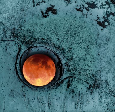 Kosmischer Blutmond von Christina Sillen