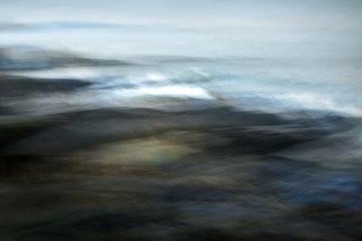 Tiefblaue Bewegung von Christina Sillen
