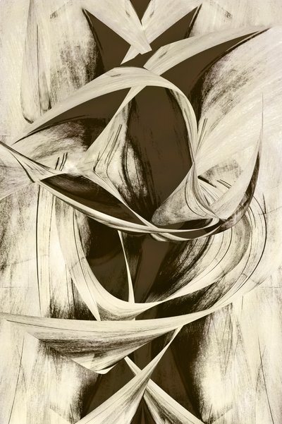 Dynamischer Abstrakter Fluss von Christina Sillen