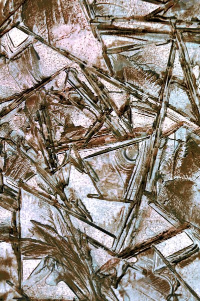 Gebrochene Eisgeometrie von Christina Sillen