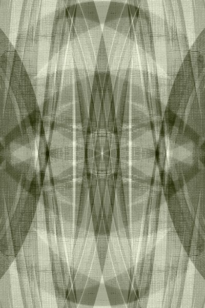 Gedämpfte Geometrische Schichten von Christina Sillen