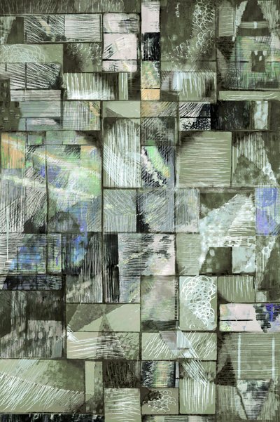 Gedämpfte Geometrische Texturen von Christina Sillen