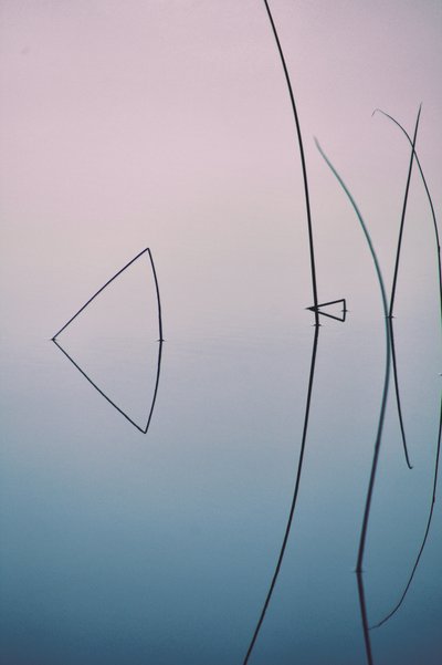 Serene Wasserreflexion von Christina Sillen
