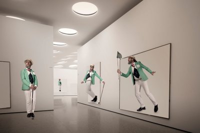 Eleganter Mann Kunstillusion von Christine von Diepenbroek