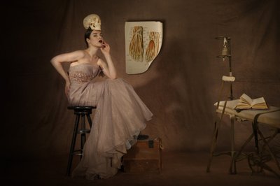 Elegante Schädelstudie von Christine von Diepenbroek