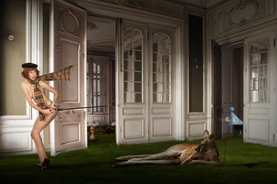 Elegantes Surreales Golf von Christine von Diepenbroek